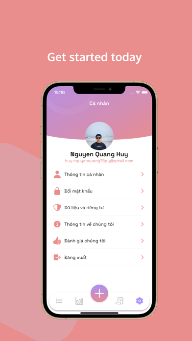 Management: Income and Expense Screenshot