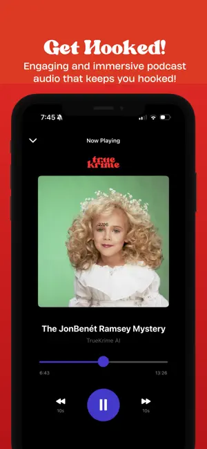 TrueKrime: True Crime Podcasts screenshot 3