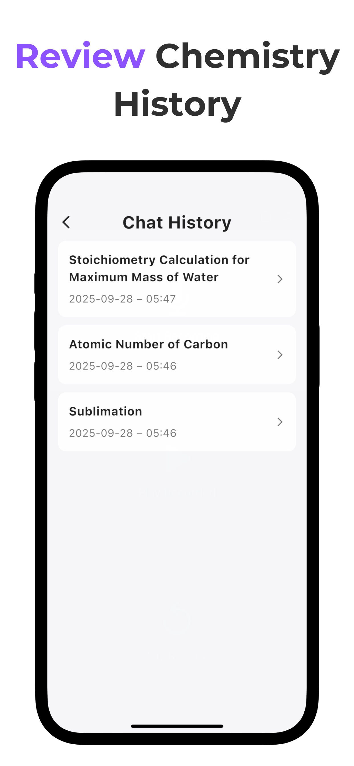 Chemistry AI: Chymia