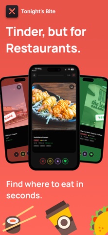 Tonight's Bite: Where to Eat iPhone screenshot