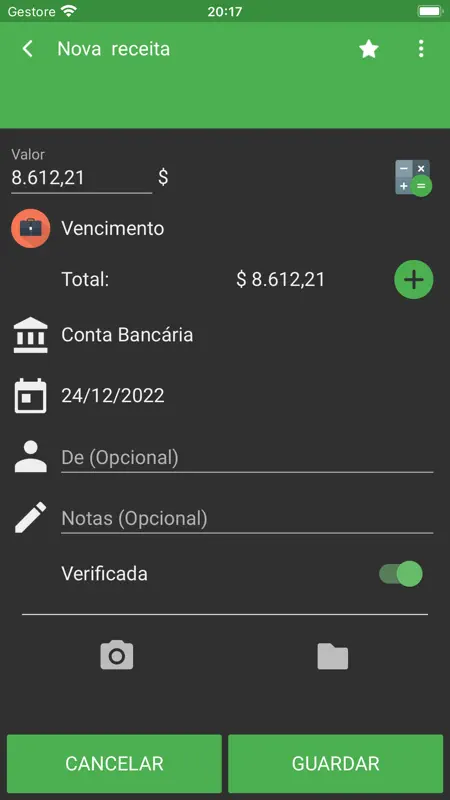 Fast Budget - Kostenmanager screenshot 7 of 8