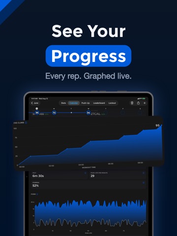 PushFit iPad screenshot