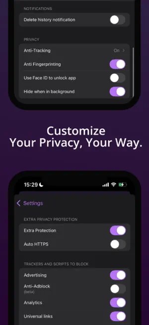 Eyed Out - Private web Browser screenshot 2