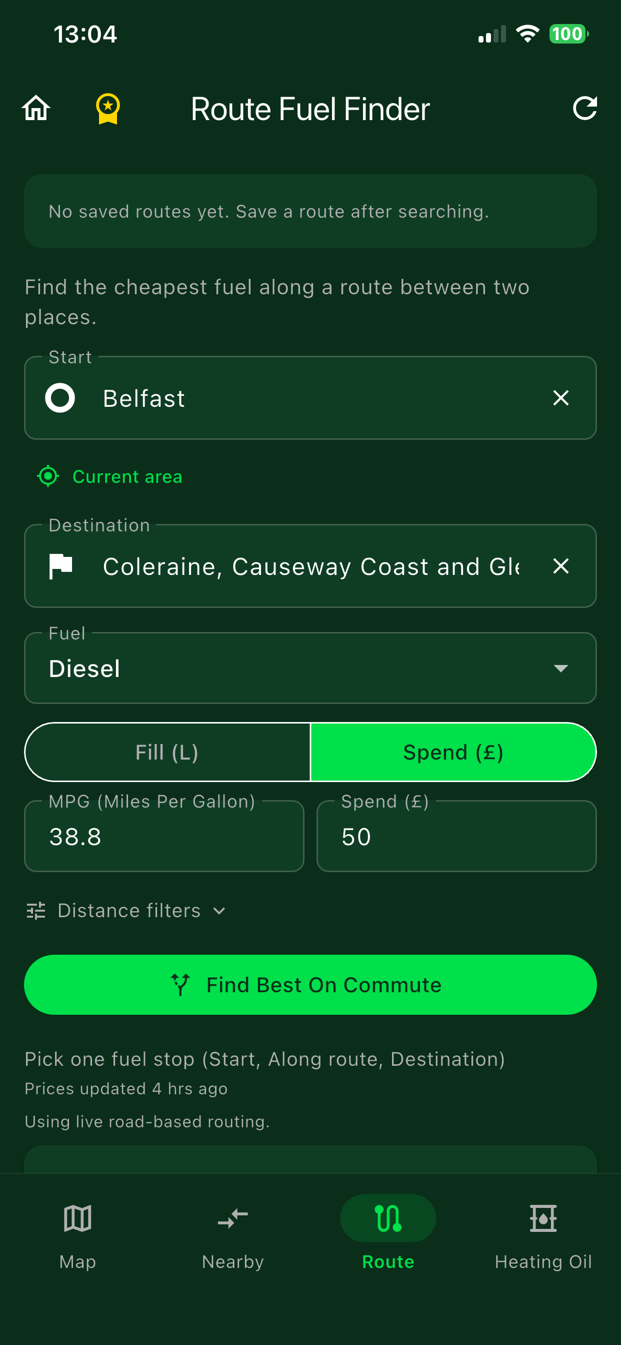 Refuelr: Fuel Prices UK & IRE screenshot 5