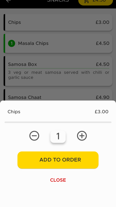 Screenshot 1 of Shahi Chai App