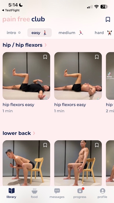 pain free club Screenshot