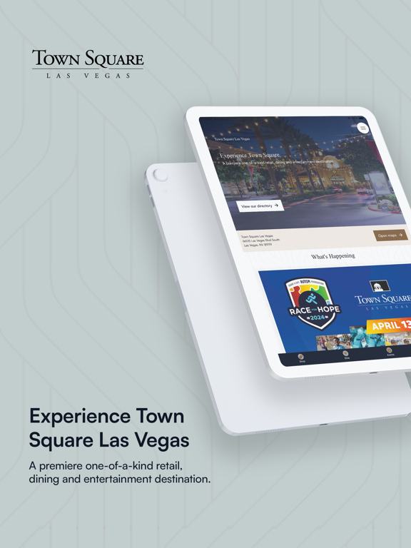 Town Square Las Vegas iPad screenshot 1 - Shopping app