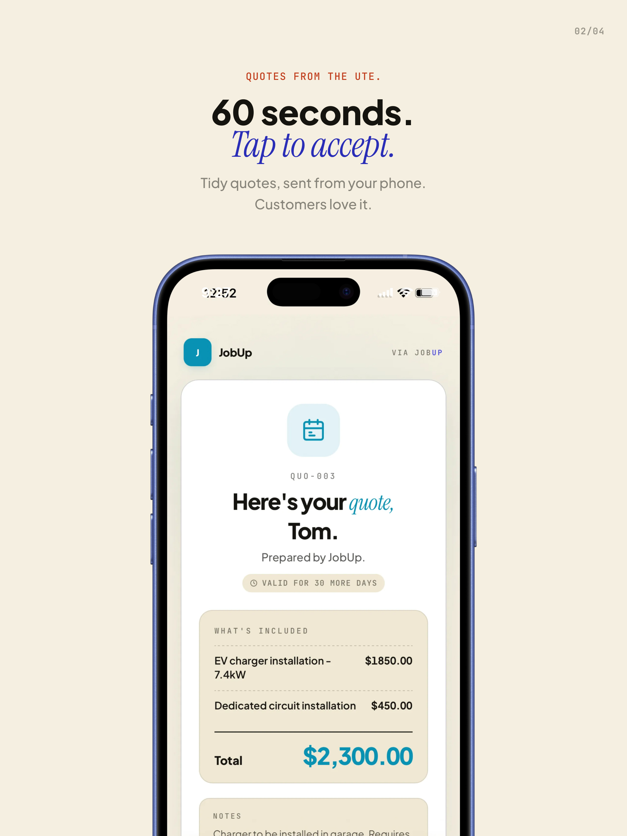 JobUp: Tradie Job Management screenshot 6