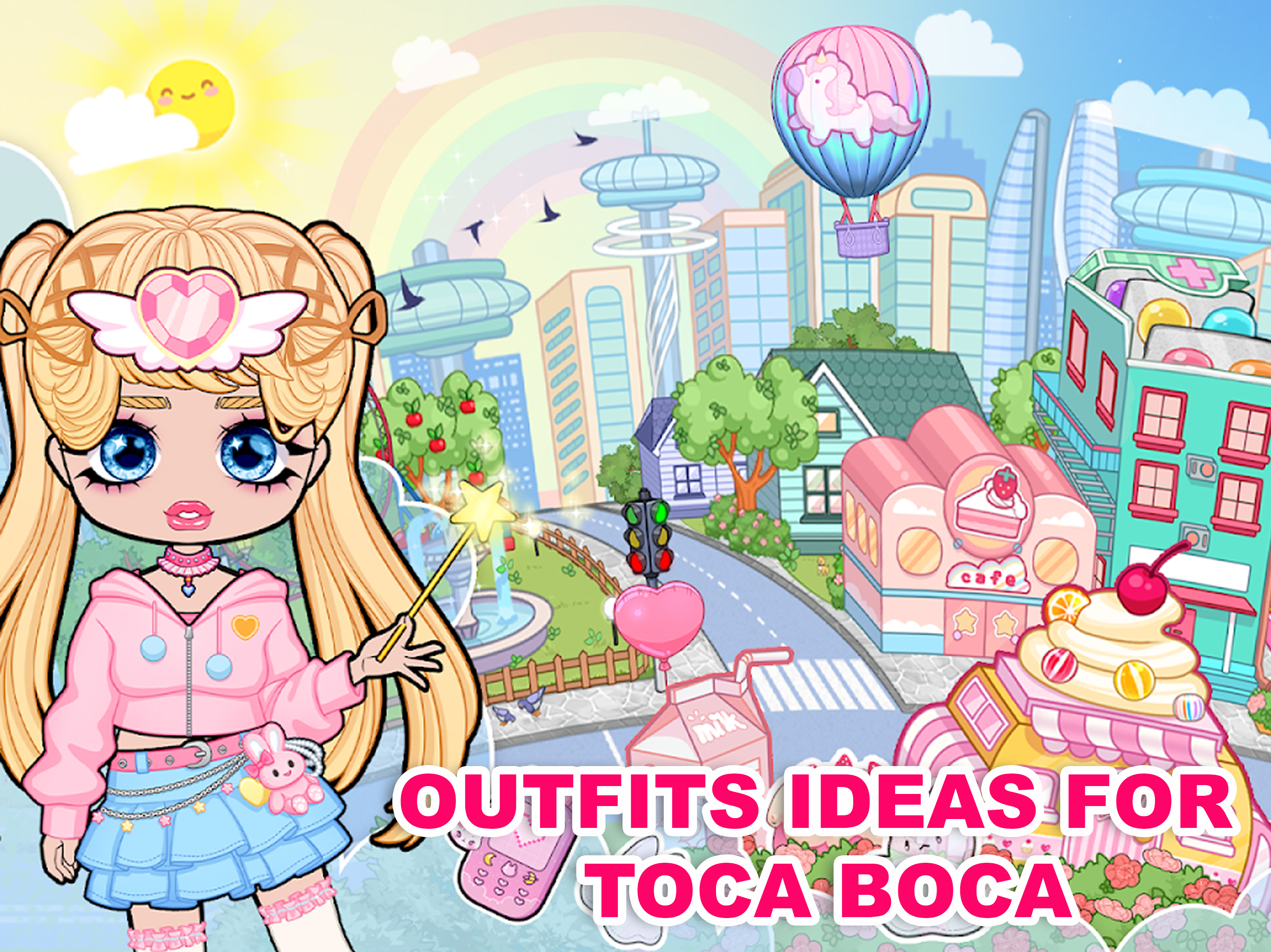 Aesthetic Idea for Toca Boca screenshot 5