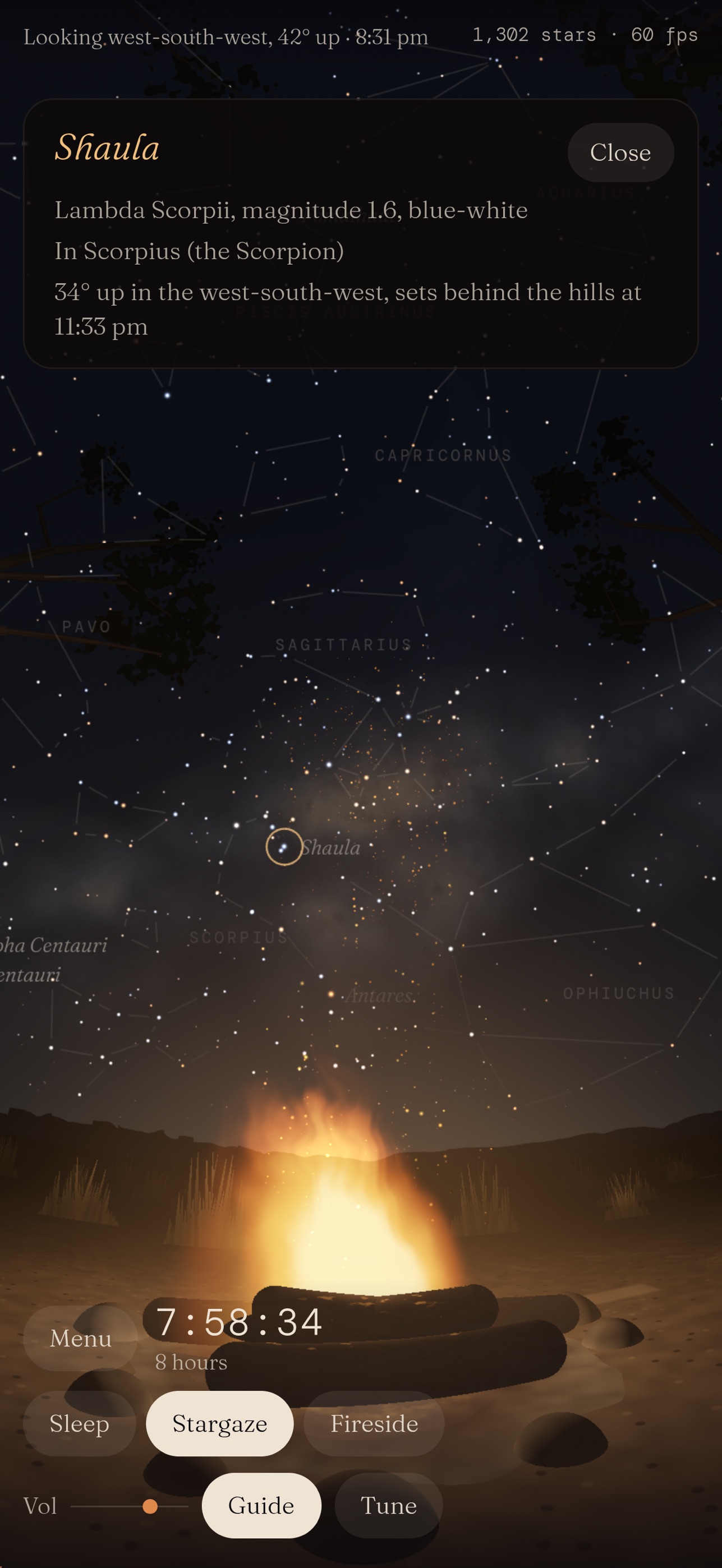 Screenshot 3 of Campfire, From Below
