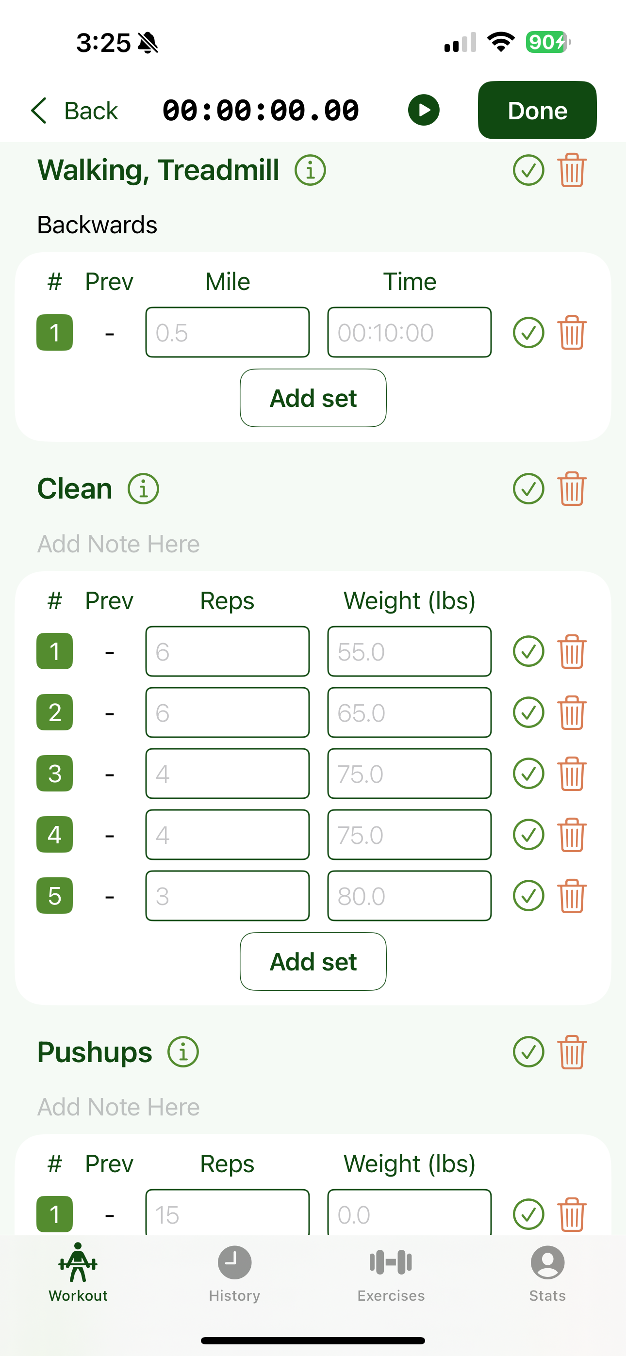 RepRecord Workout Tracker