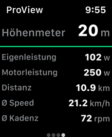 QORE E-Bike App Screenshot
