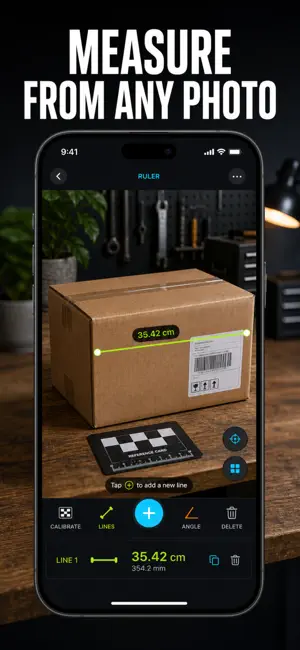 Photo Ruler: Measure & Scale screenshot 1