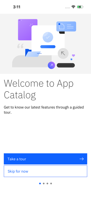 IBM MaaS360 App Catalog Screenshot 1 of 5
