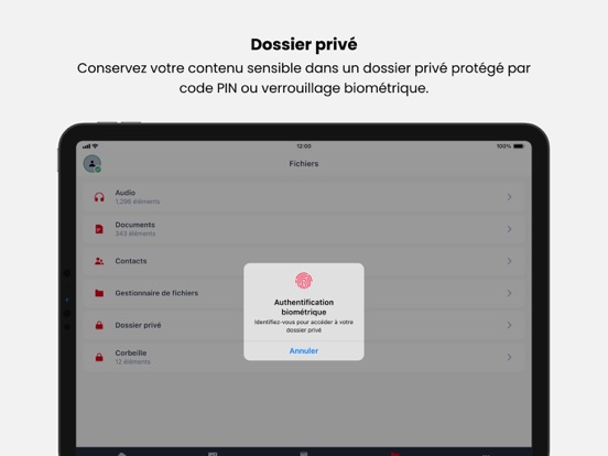 SFR Cloud iPad screenshot 5 - Productivity app