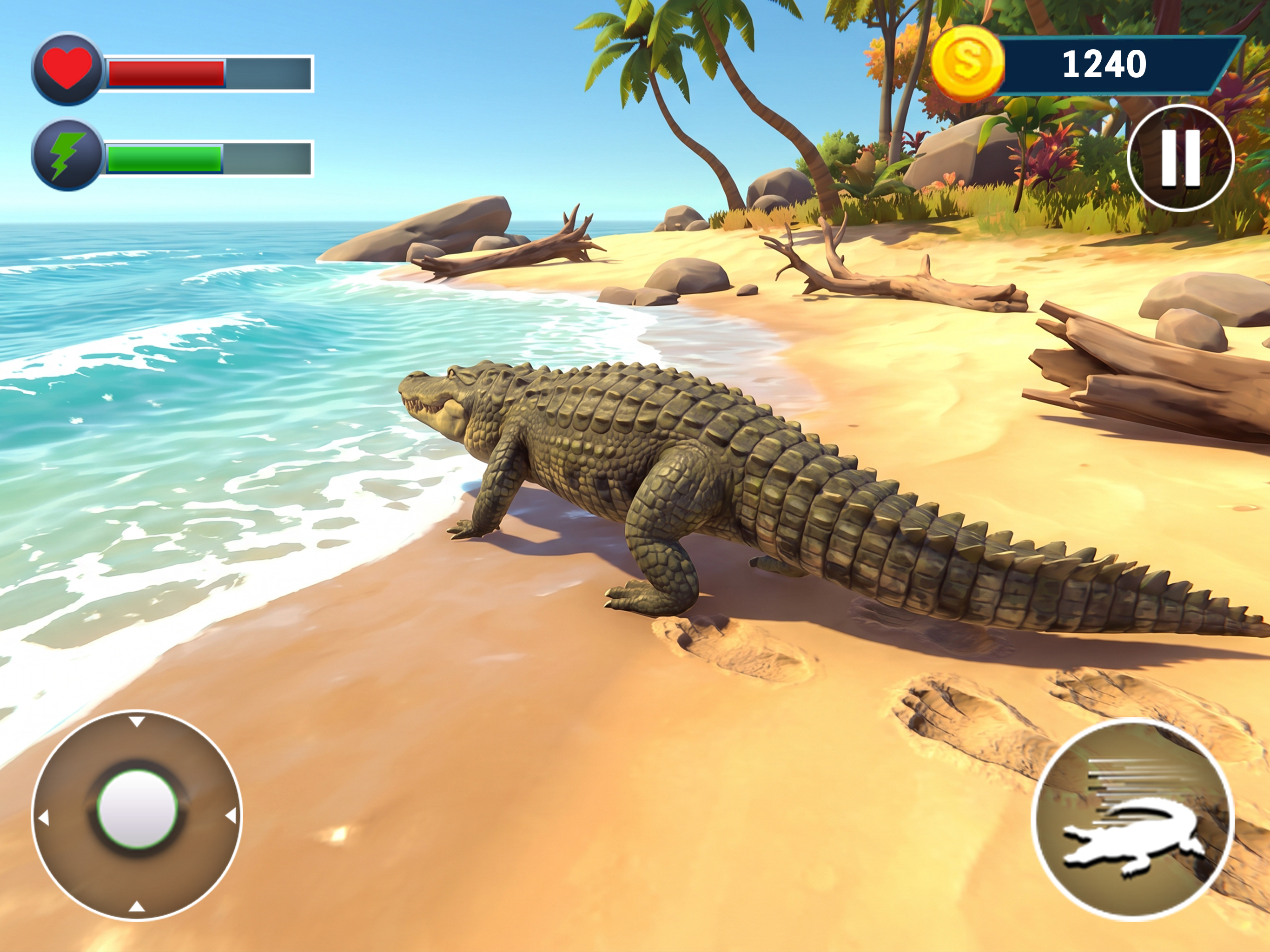 Crocodile Family Survival Sim screenshot 7