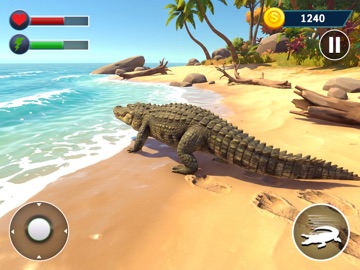 Crocodile Family Survival Sim