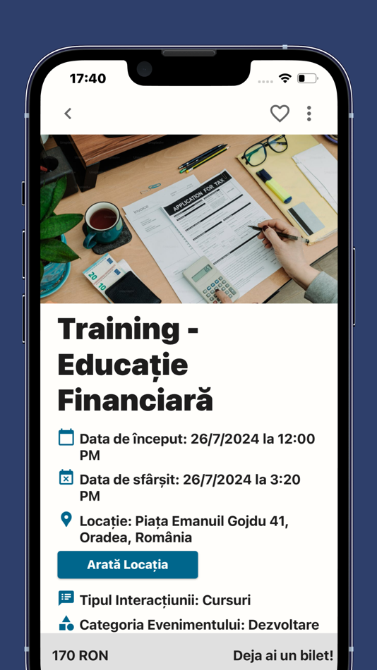 #5. EDU Events (iOS) 由: MARIUS ALEXANDRU JUNGEAN HERMAN