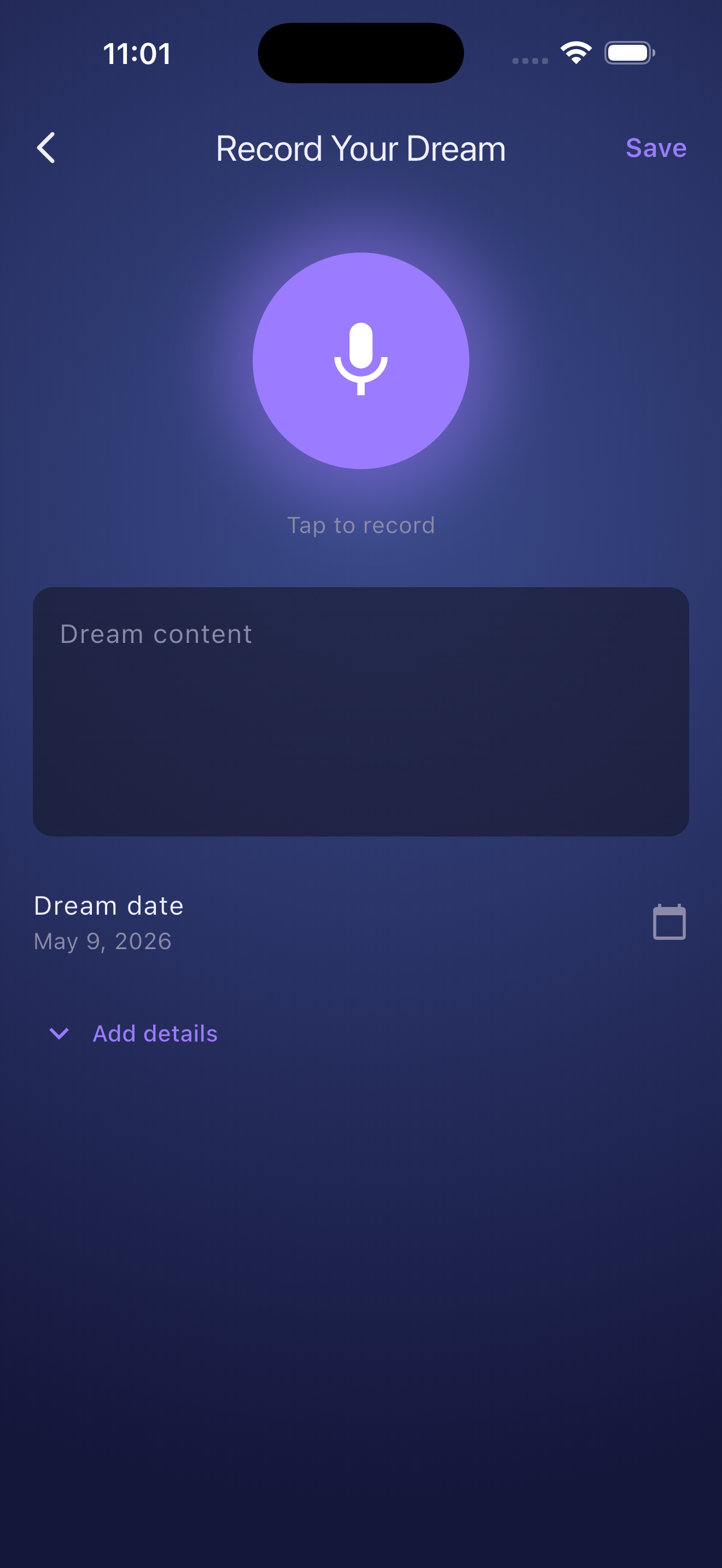Dream Journal — Lucid & AI screenshot 2