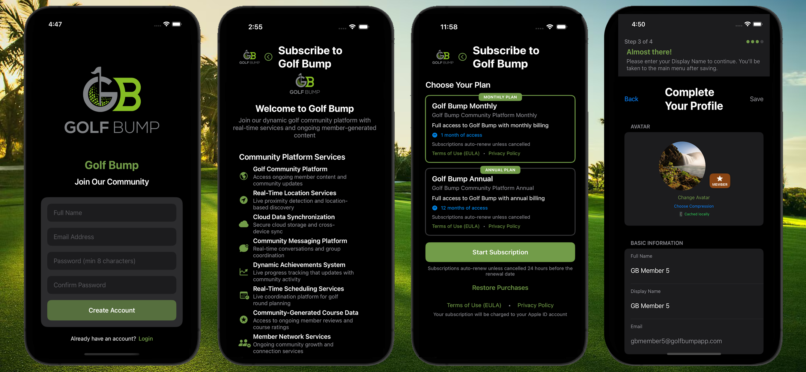 Golf Bump