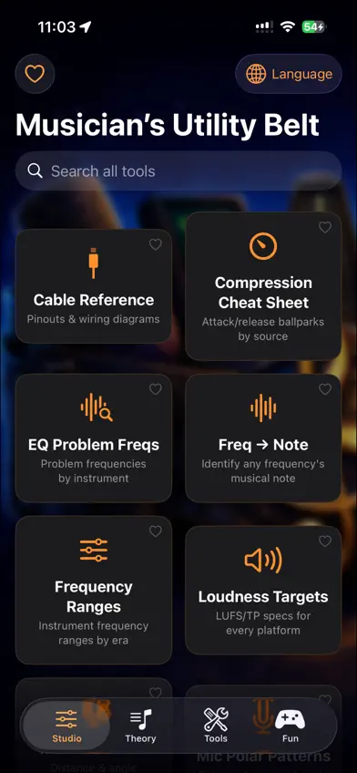 Musician's Utility Belt screenshot 2