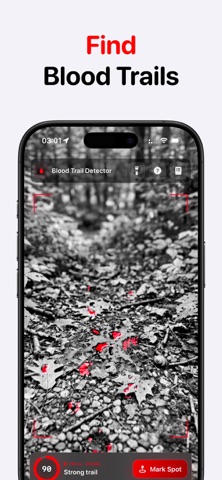Blood Trail Detector iPhone screenshot