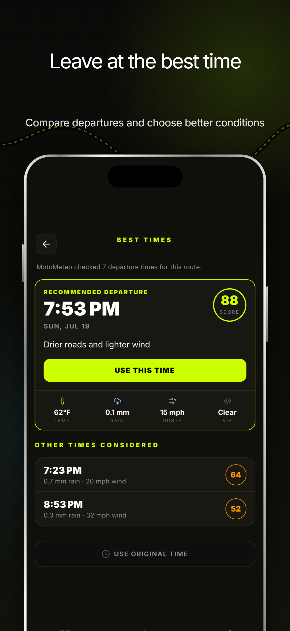 MotoMeteo: Motorcycle Weather screenshot 9