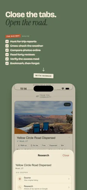 Nomad: Camping and Routes screenshot 2