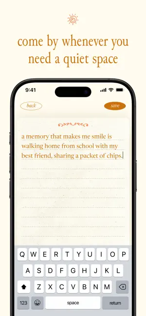 sunbeam: daily journal, diary screenshot 3