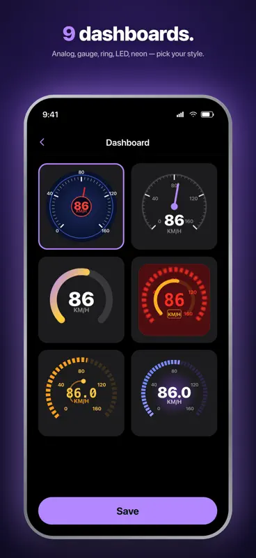 GPS Speed Tracker: Speedometer screenshot 3 of 8