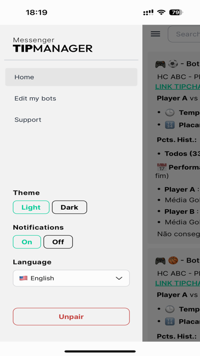TipChat Screenshot