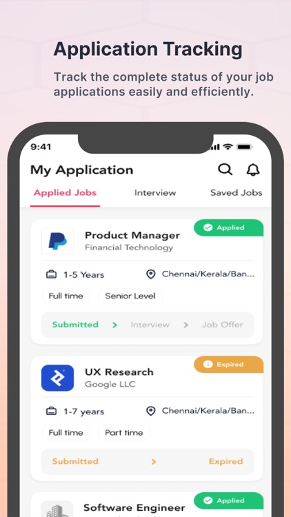 HireWalks Job Search App screenshot-3