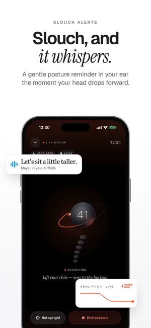 AirPosture: Sit Straight screenshot 2
