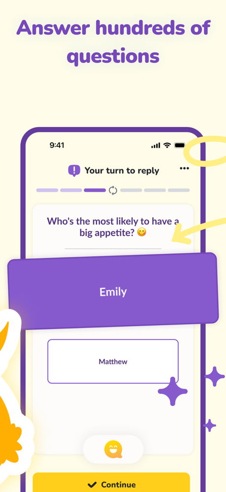 LovBirdz - Couple Quizz App screenshot 3