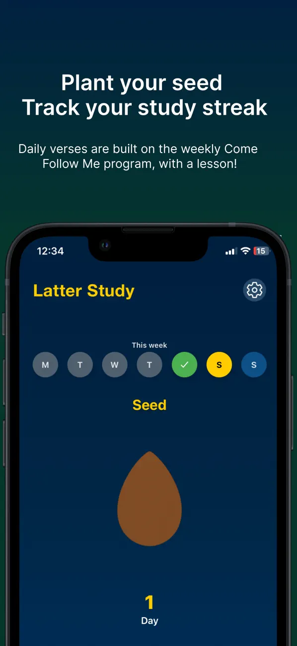 #1. Latter Study - LDS Study App (iOS) Ved: Crescent Developments LLC