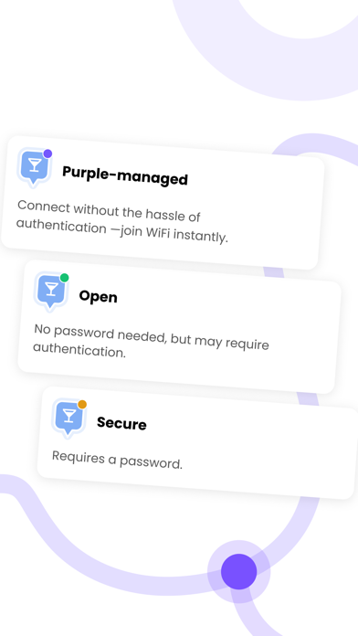 Purple - WiFi Map screenshot