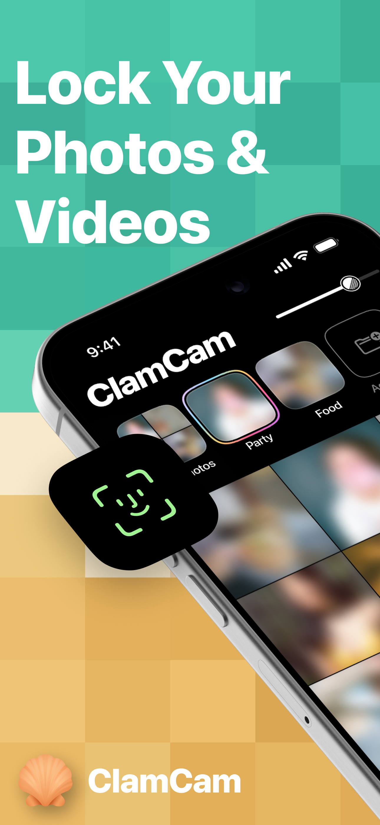 ClamCam: Private Photo Vault