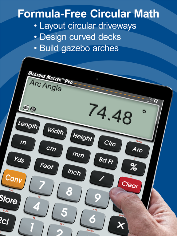 Measure Master Pro Calculator iPad screenshot 6 - Utilities app
