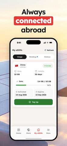 RedSim: Travel eSIM Data Plans Screenshot 5 of 7