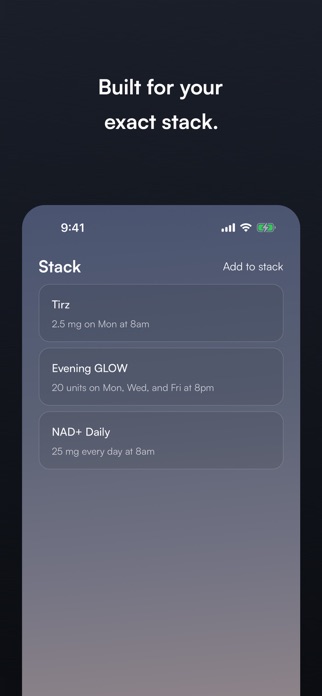 Peptide Tracker Log & Reminder Screenshot 8 of 8