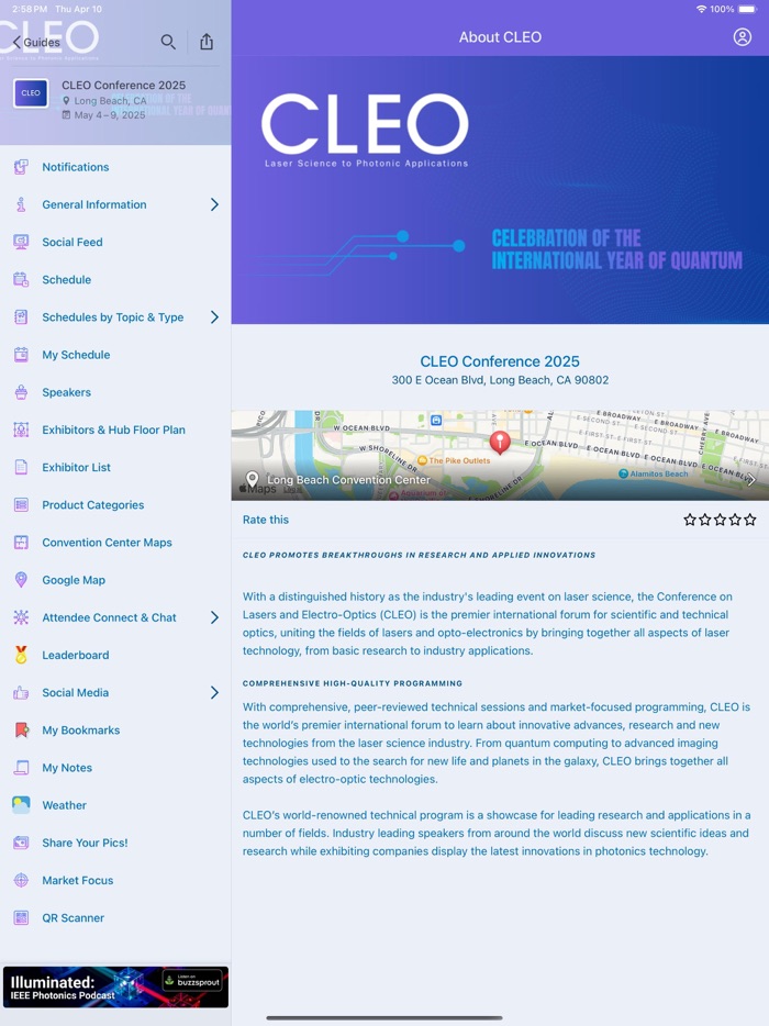 CLEO Conference