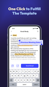 AI Email Generator: Xemail screenshot