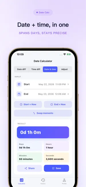 Date Calculator - Days & Age screenshot 3