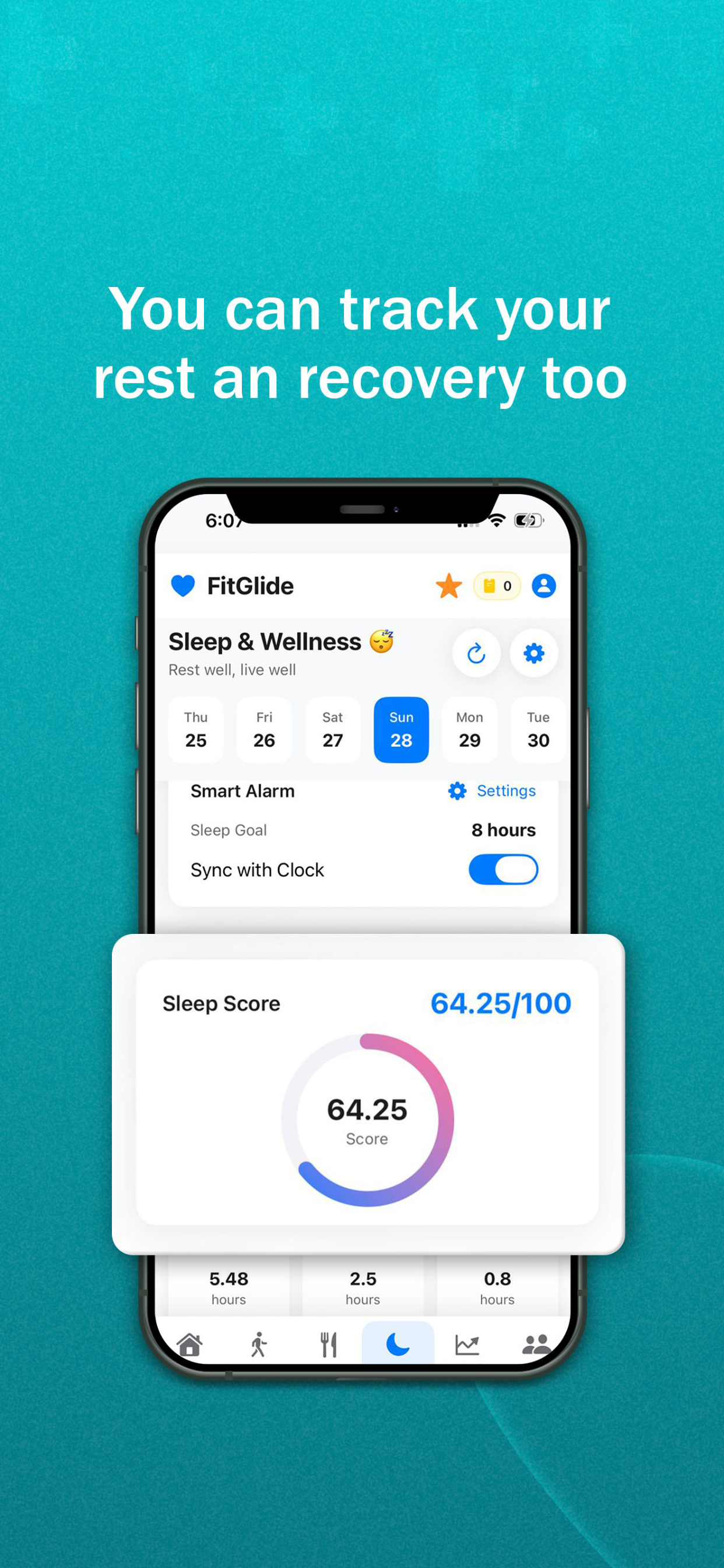 FitGlide: Track. Eat. Thrive