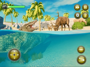 Wild Croc Attack Hunt &Survive iPad screenshot