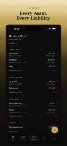 OneNumber — Net Worth screenshot
