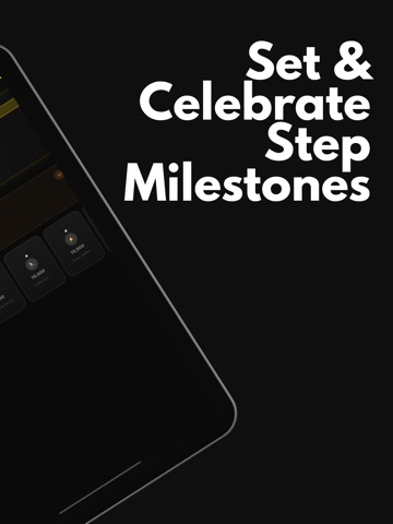 Steppr - Stepcounter Pedometer iPad screenshot
