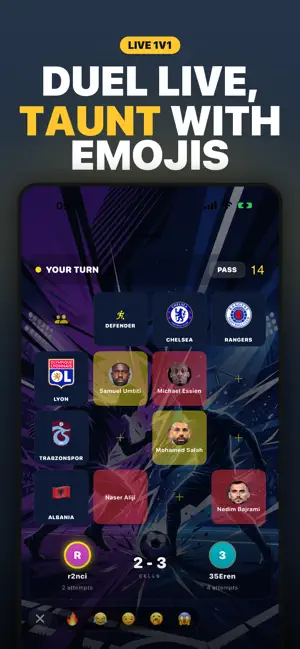 Onze: Football Grid Puzzle screenshot 1