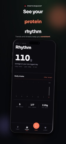 ProteinQuest - Protein Tracker screenshot