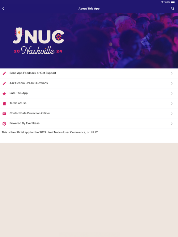JNUC 2025 iPad screenshot 4 - Business app